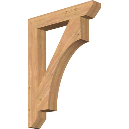 Ekena Millwork Westlake Slat Smooth Bracket, Western Red Cedar, 5 1/2"W x 36"D x 48"H BKT06X36X48WTL06SWR